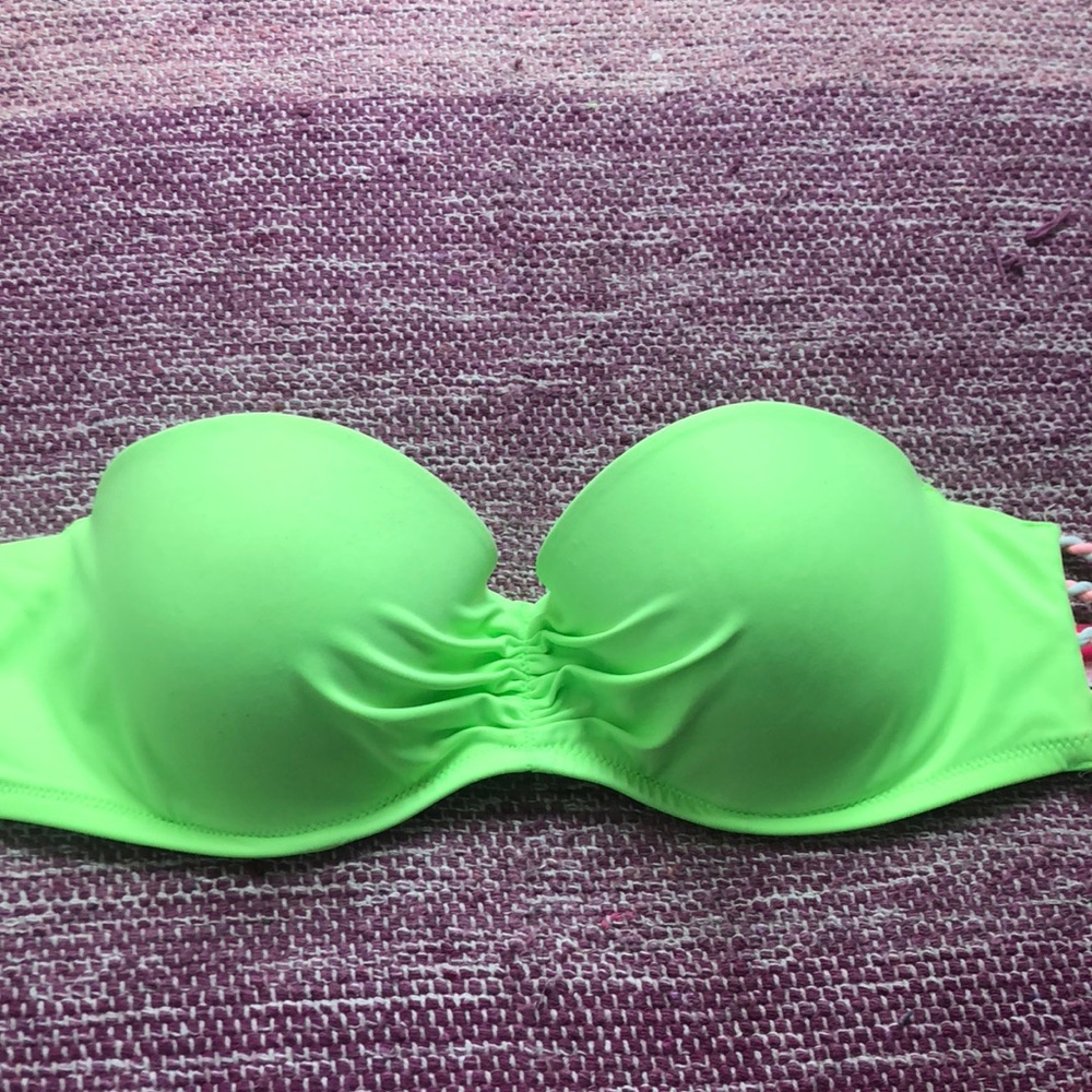 Victoria’s Secret neon green swim top